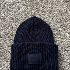 Hershel Navy Blue Knit Beanie